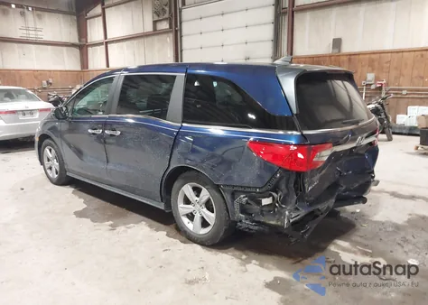 2018 Honda Odyssey Ex-L из США, поврежденный, VIN 5FNRL6H76JB111447